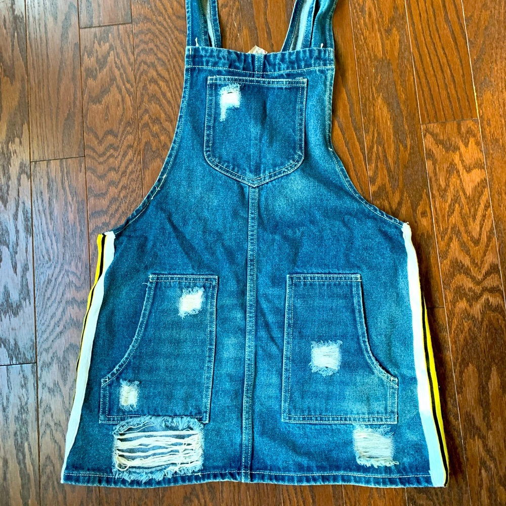 Denim Overall Dress
